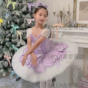 Purple fairy doll/red short crown