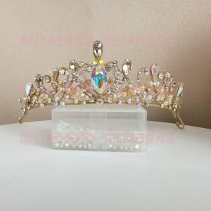 Champagne-colored universal crown